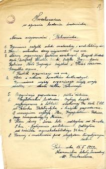 Kwestionariusze z badania środowiska : Pakosz&oacute;wka