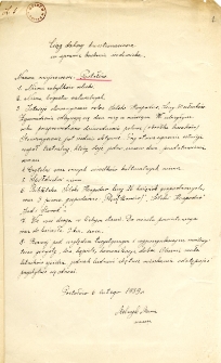 Kwestionariusze z badania środowiska : Postoł&oacute;w