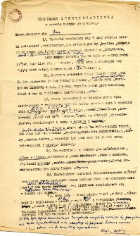 Kwestionariusze z badania środowiska : Cisna