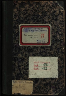 Protokoły posiedzeń Rady Miejskiej m. Sanoka. Rok 1903 (15.1)-1904 (28.12)