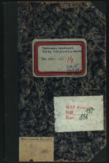 Protokoły posiedzeń Rady Miejskiej m. Sanoka. Rok 1909-1910