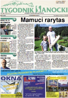 Tygodnik Sanocki, 2008, nr 40