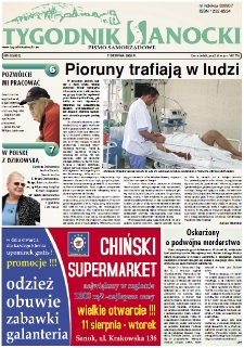 Tygodnik Sanocki, 2009, nr 32