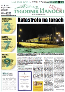 Tygodnik Sanocki, 2010, nr 1