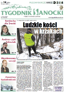 Tygodnik Sanocki, 2010, nr 10