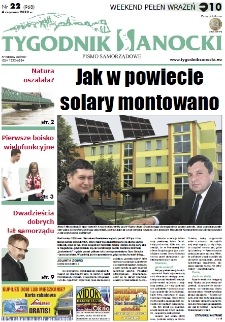 Tygodnik Sanocki, 2010, nr 22