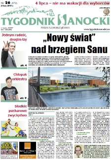 Tygodnik Sanocki, 2010, nr 26