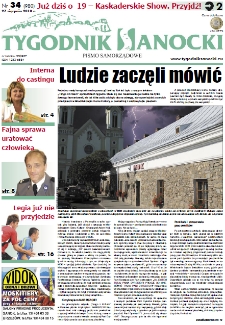 Tygodnik Sanocki, 2010, nr 34