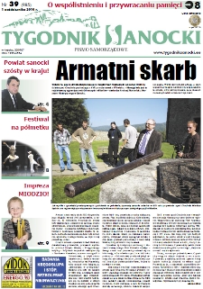 Tygodnik Sanocki, 2010, nr 39