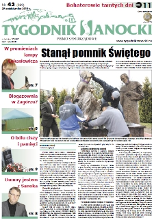 Tygodnik Sanocki, 2010, nr 43