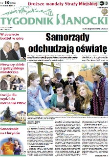 Tygodnik Sanocki, 2011, nr 10