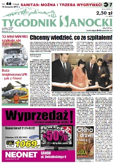 Tygodnik Sanocki, 2011, nr 46