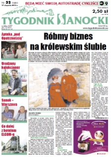 Tygodnik Sanocki, 2012, nr 32