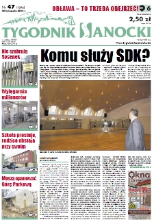 Tygodnik Sanocki, 2012, nr 47