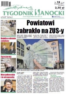 Tygodnik Sanocki, 2013, nr 15