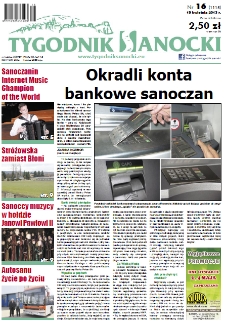 Tygodnik Sanocki, 2013, nr 16
