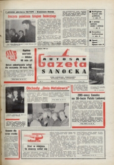 Gazeta Sanocka "Autosan", 1974, nr 3