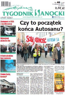 Tygodnik Sanocki, 2013, nr 40