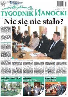 Tygodnik Sanocki, 2014, nr 27