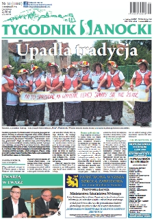 Tygodnik Sanocki, 2014, nr 31