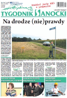 Tygodnik Sanocki, 2014, nr 38
