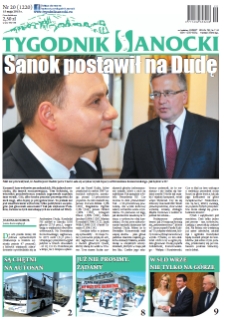 Tygodnik Sanocki, 2015, nr 20