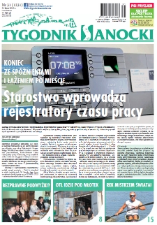 Tygodnik Sanocki, 2015, nr 31