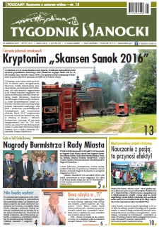 Tygodnik Sanocki, 2016, nr 25