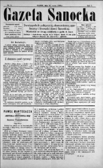 Gazeta Sanocka, 1895, nr 6