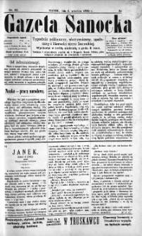 Gazeta Sanocka, 1895, nr 22