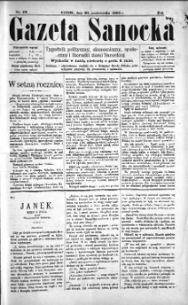 Gazeta Sanocka, 1895, nr 29