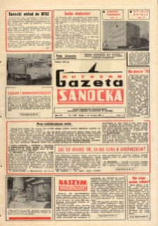 Gazeta Sanocka "Autosan", 1980, nr 1