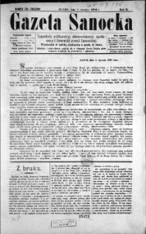 Gazeta Sanocka, 1896, nr 39