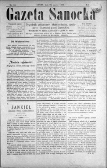 Gazeta Sanocka, 1896, nr 51