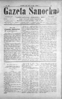 Gazeta Sanocka, 1896, nr 56