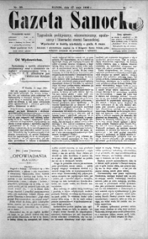 Gazeta Sanocka, 1896, nr 59