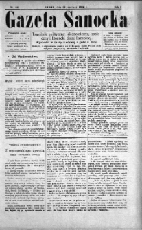 Gazeta Sanocka, 1896, nr 64