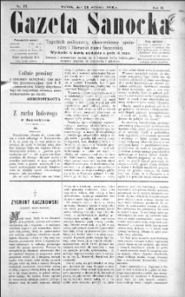 Gazeta Sanocka, 1896, nr 77