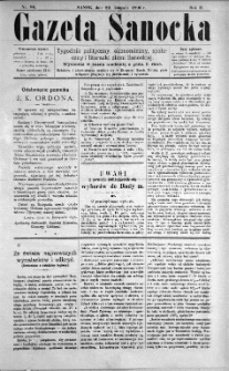 Gazeta Sanocka, 1896, nr 86