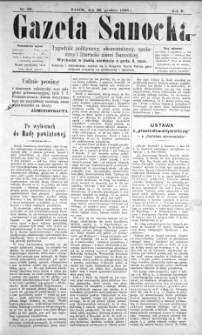 Gazeta Sanocka, 1896, nr 90