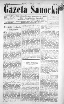 Gazeta Sanocka, 1897, nr 94