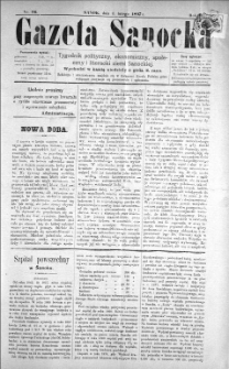 Gazeta Sanocka, 1897, nr 96