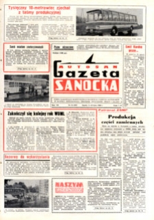 Gazeta Sanocka "Autosan", 1980, nr 19