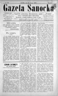 Gazeta Sanocka, 1897, nr 99