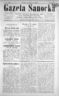 Gazeta Sanocka, 1897, nr 102
