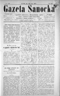 Gazeta Sanocka, 1897, nr 113