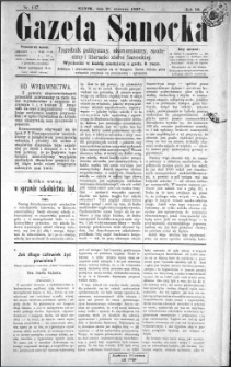 Gazeta Sanocka, 1897, nr 117