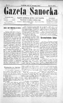 Gazeta Sanocka, 1904, nr 2