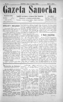 Gazeta Sanocka, 1904, nr 6