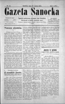 Gazeta Sanocka, 1904, nr 12